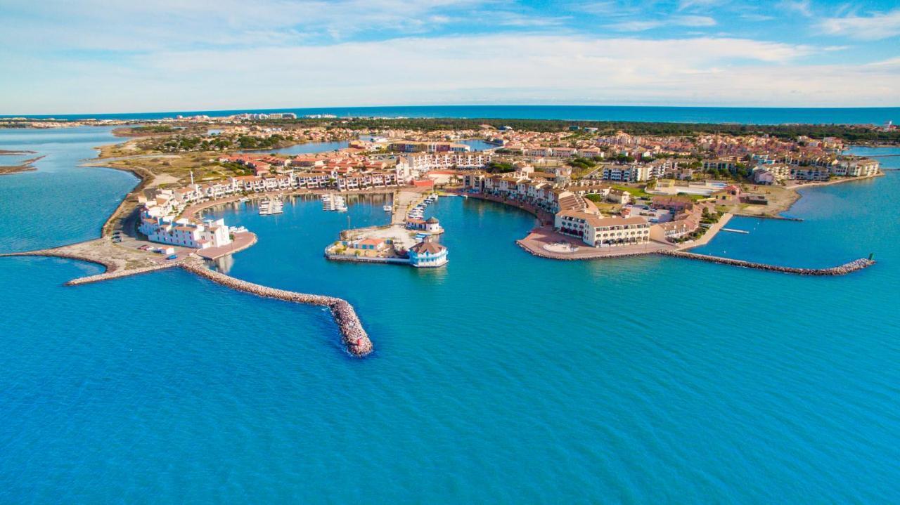 Le Soleil Bleu Wifi Clim Villa Le Barcarès Exteriör bild
